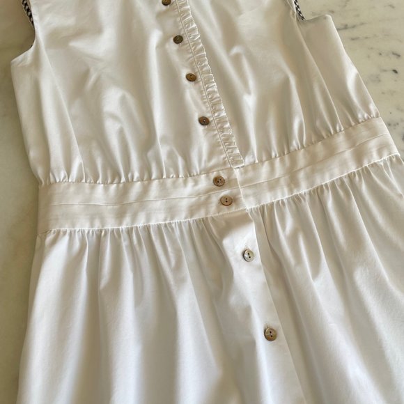 Diane Von Furstenberg Sleeveless Button Down Dress - Picture 4 of 15